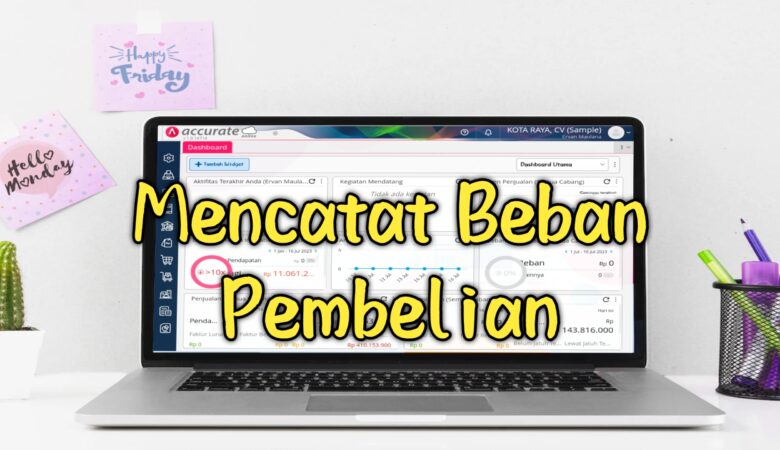 Mencatat Beban Pembelian Menambah COGS Barang