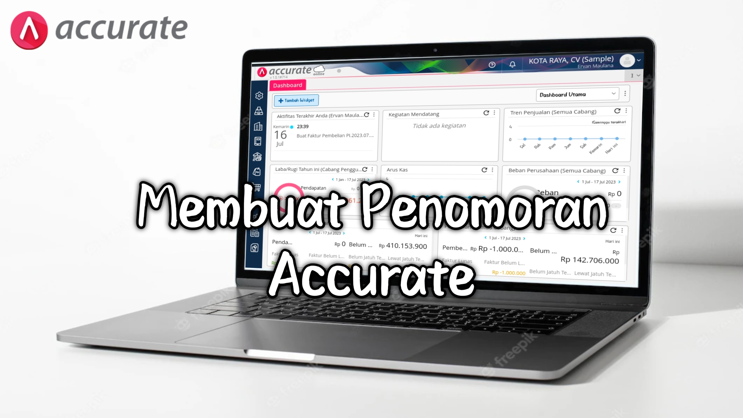 Membuat Penomoran Accurate