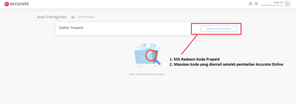 Aktivasi Accurate Online